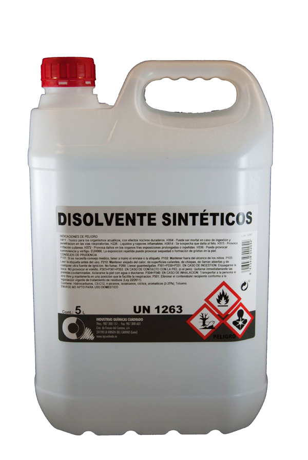 DISOLVENTE SINTETICO 542004 CUADRADO 5 L