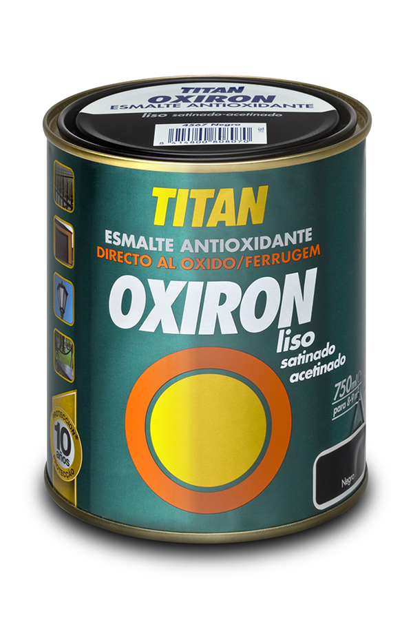 ESMALTE LISO SAT.E/FORJA MARRO 5809099 OXIRON 750 ML