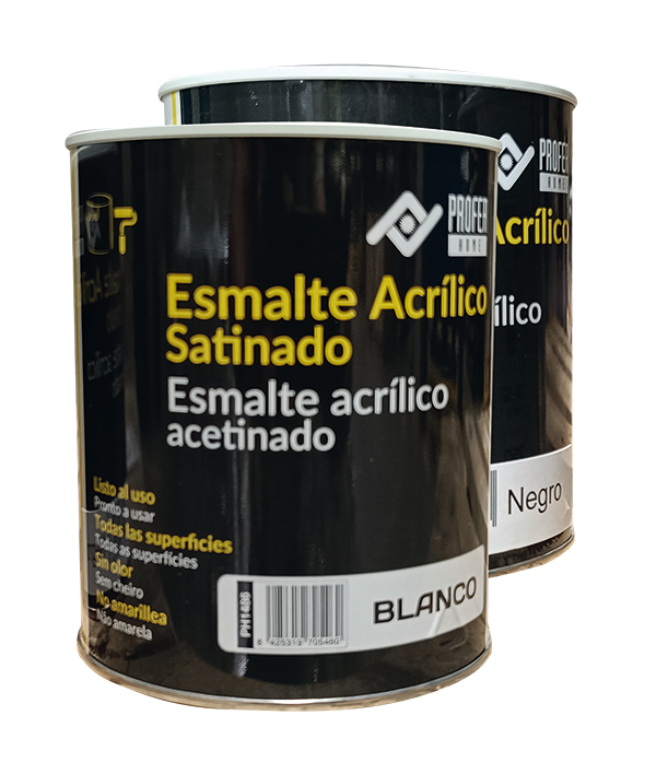 ESMALTE ACRILICO SATINADO BLANCO PH1486 PROFER HOME 750 ML