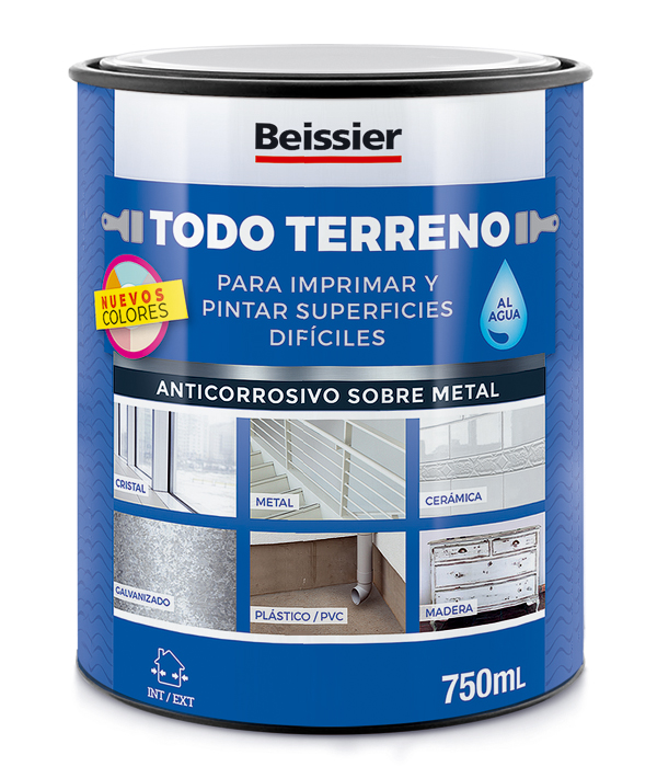 FONDO Y ACABADO POLIVALENTE BLANCO 70396-021 BEISSIER 750 ML
