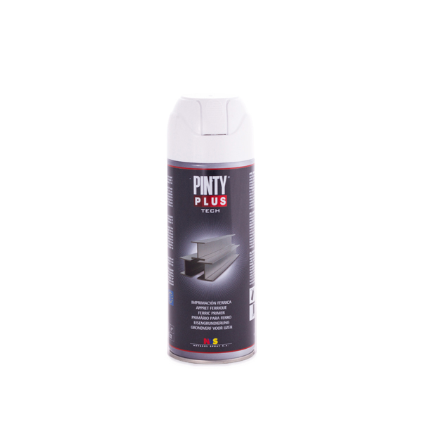 IMPRIMACION HIERRO SPRAY BLCO. 214 PINTY PLUS TECH 400 ML