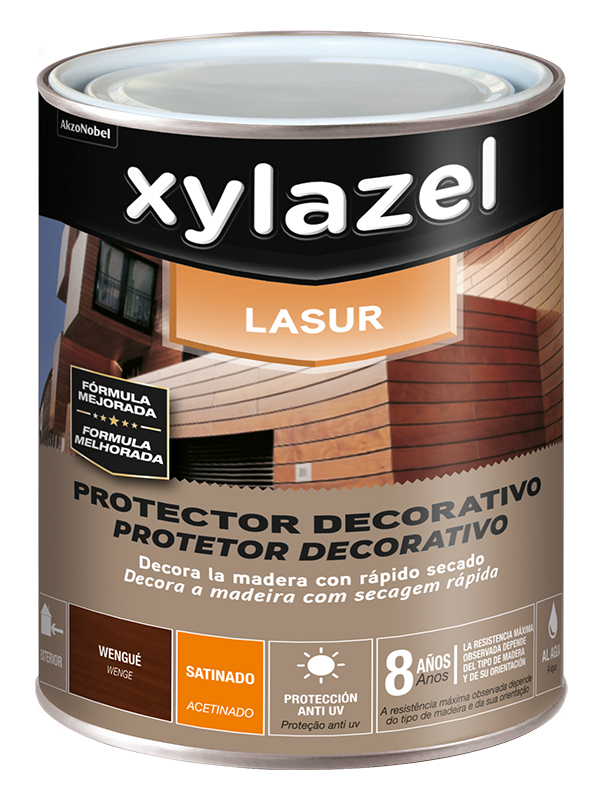 PROTECTOR MAD. LASUR AGUA SAT WENGE 5834296 XYLAZEL 4 L