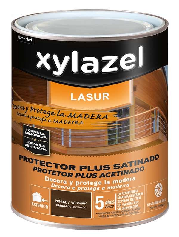 PROTECTOR MAD. LASUR SAT NOGAL 5834797 XYLAZEL 750 ML