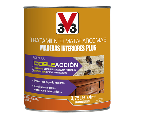 MATACARCOMAS MADERA INTERIOR PLUS 62544 V33 750 ML