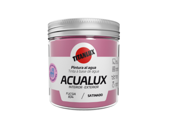 PINTURA MANUALIDAD SAT GRIS PL J11084375 ACUALUX 75 ML