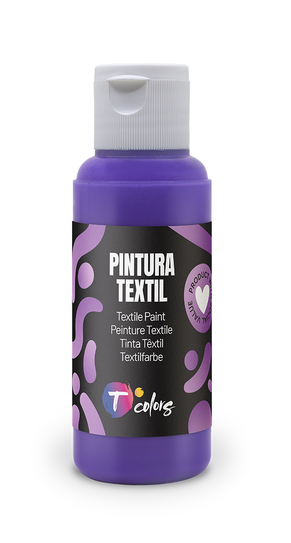 PINTURA TEXTIL VIOLET 35509 TCOLORS 80 ML