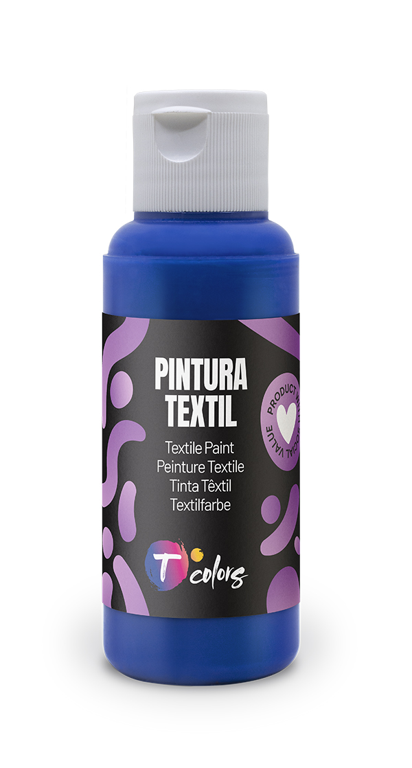 PINTURA TEXTIL AZUL ULTRAMAR 35511 TCOLORS 80 ML