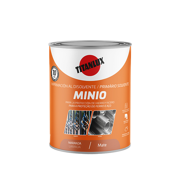 MINIO SINTETICO NARANJA 5877224 TITANLUX 750 ML