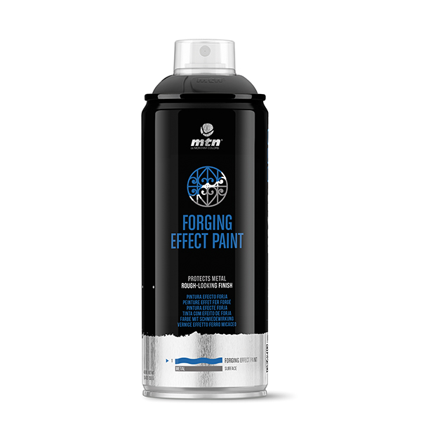 PINTURA AEROSOL FORJA NEGRO EX014PR0117 MONTANA 400 ML