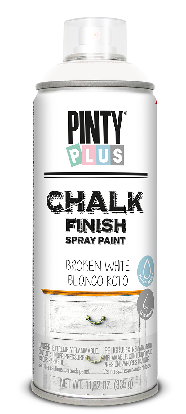 PINTURA SPRAY TIZA BLANCO ROTO 788 PINTY PLUS 400 ML