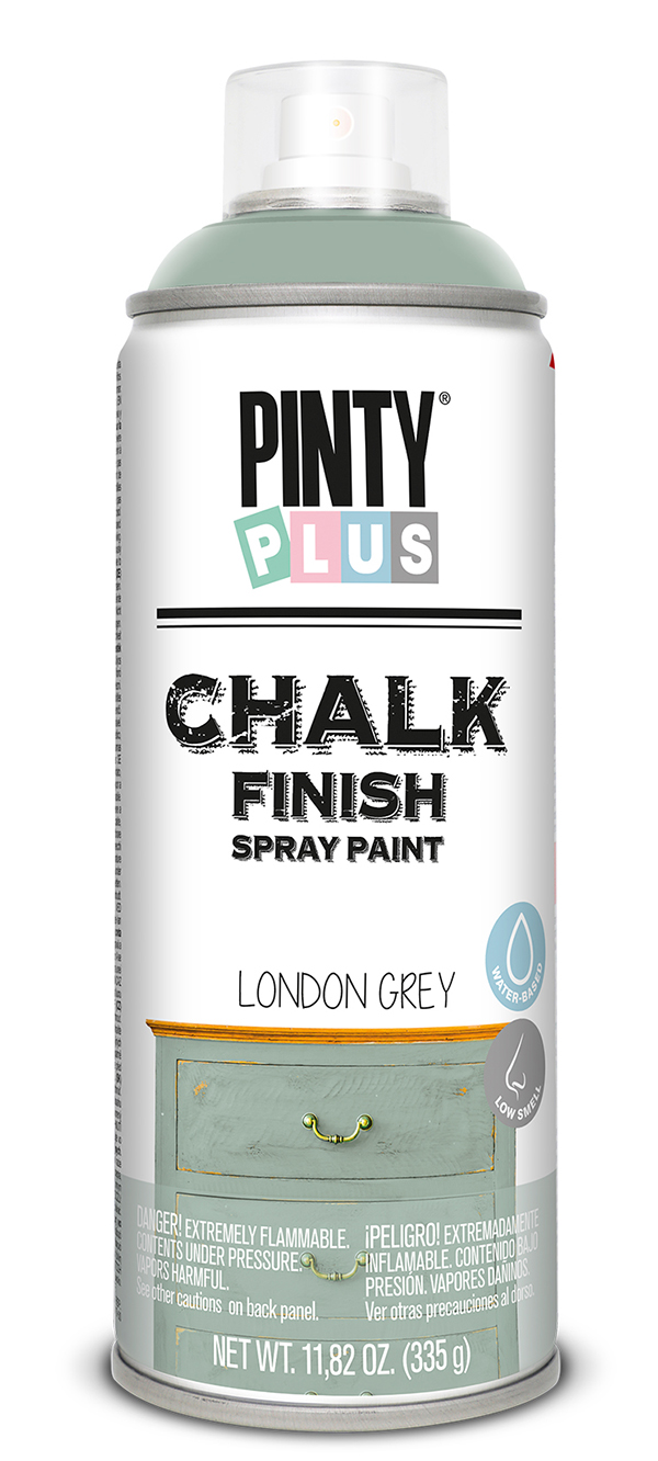 PINTURA SPRAY TIZA LONDON GREY 817 PINTY PLUS 400 ML
