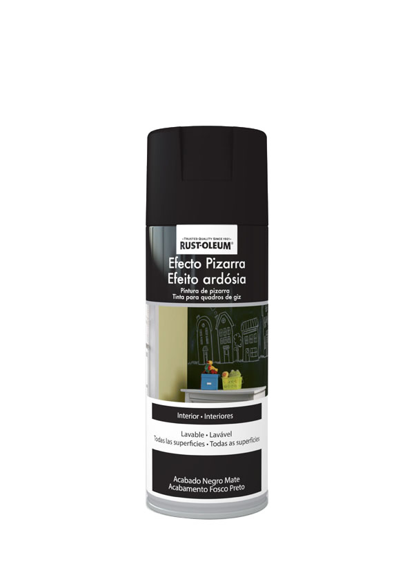 PINTURA SPRAY PIZARRA NEGRO M. 5397411 RUST OLEUM 400 ML