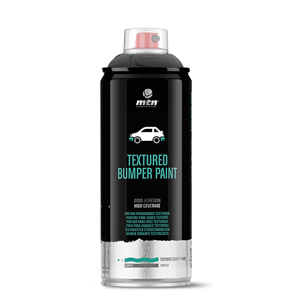 PINTURA AEROSOL NEGRO TEXTURAD EX014PR1041 MONTANA 400 ML