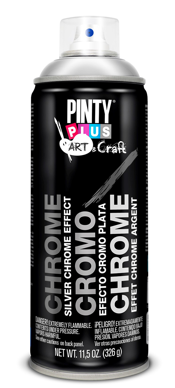 PINTURA SPRAY CROMO PLATA 222/C150 NOVASOL 400 ML