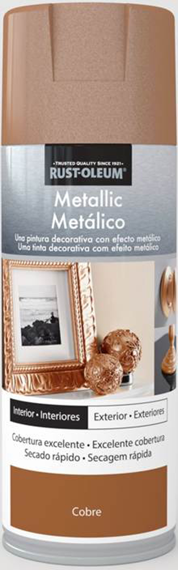 PINTURA SPRAY METALIZ.GRIS 5397429 RUST OLEUM 400 ML