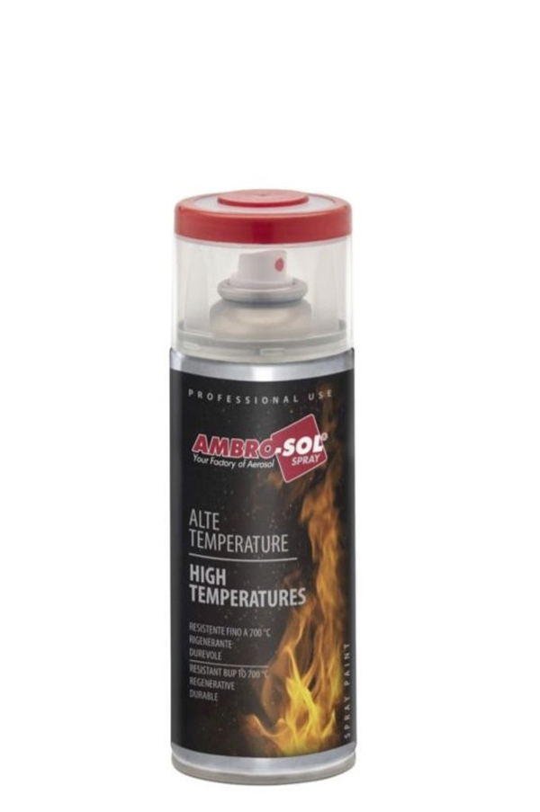 PINTURA SPRAY ANTICALORICA NEGRO MATE V400TEMP.1 AMBRO-SOL 400 ML