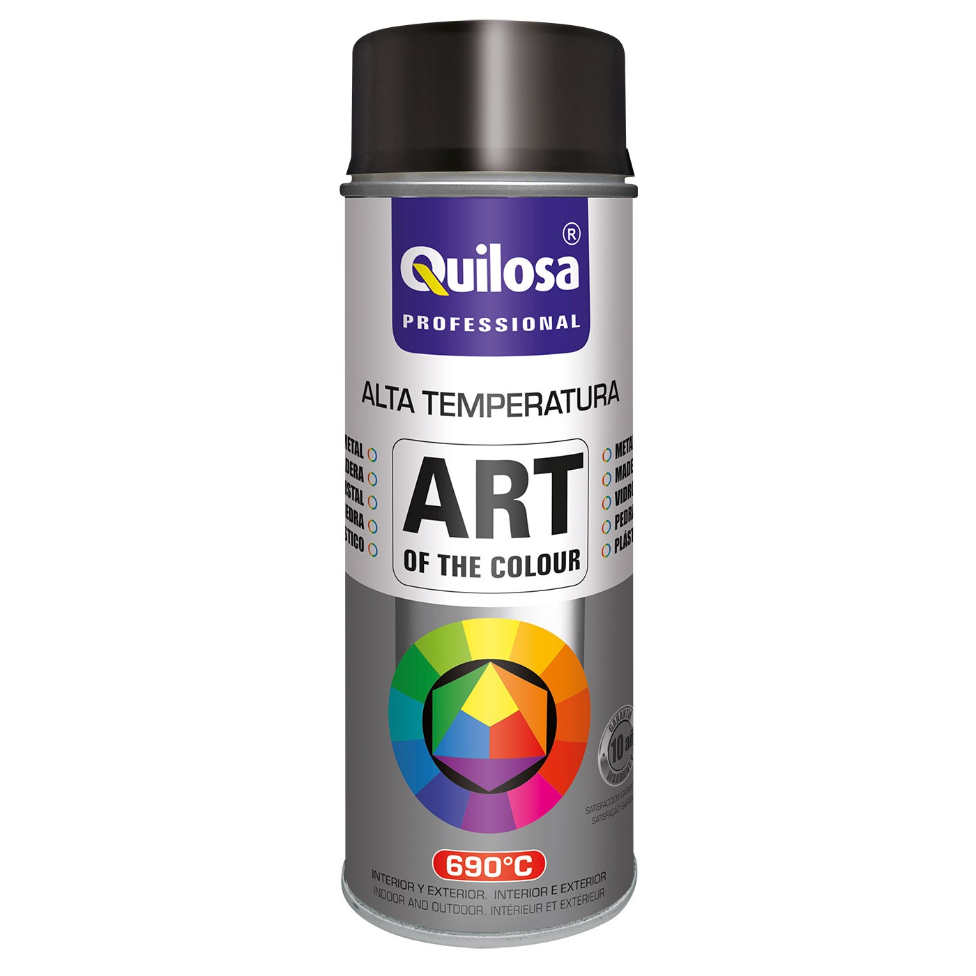 PINTURA SPRAY ANTICAL.NEGRA T011460 QUILOSA 400ML