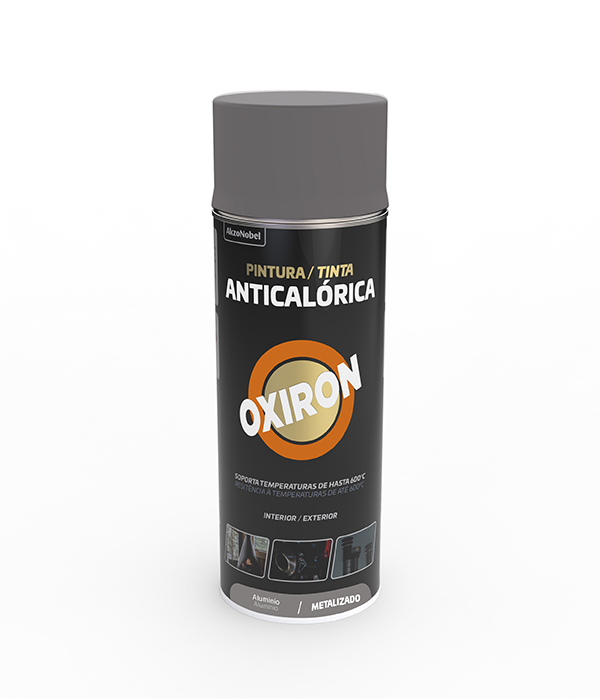 PINTURA SPRAY ANTICALORICA ALUMINIO 5797314 OXIRON 400 ML
