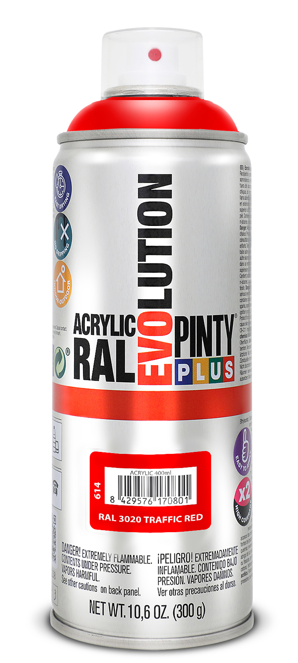 PINTURA SPRAY ACR BARNIZ BRILL 165 NOVASOL 400 ML