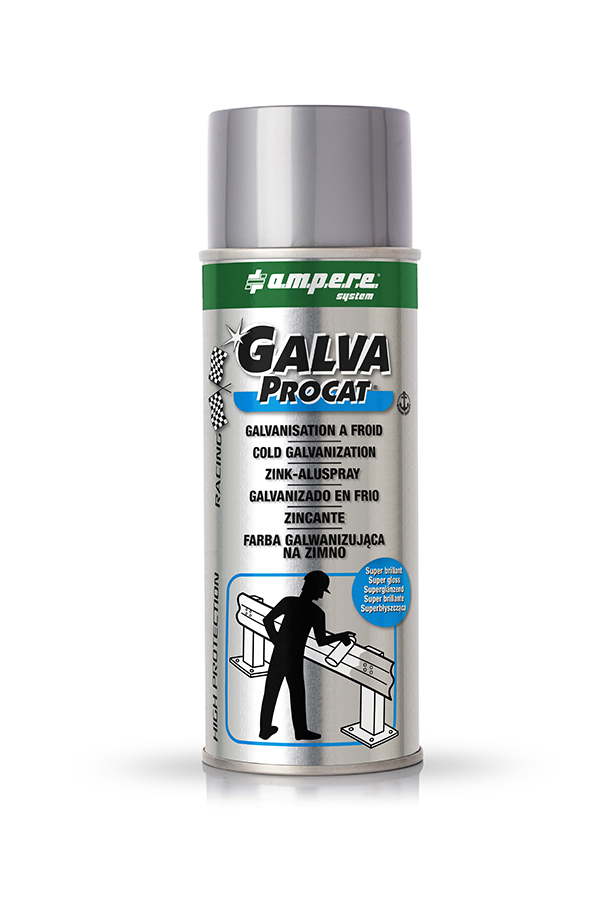 GALVANIZADO EN FRIO SPRAY BRILLO 635007305 AMPERE 400 ML