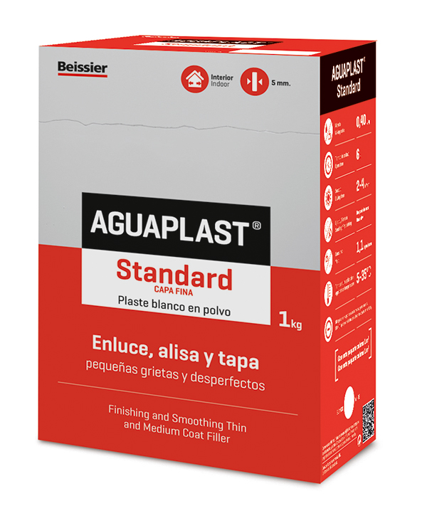 PLASTE STANDARD POLVO CAJA ROJA 4051 AGUAPLAST 1 KG