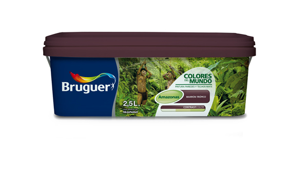 PINT PLAST AMAZONAS MARRON TRO 5160757 C.MUNDO CONTRASTE 2,5 L