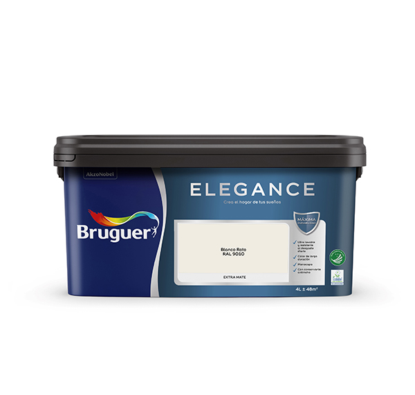 PINT PLAST ELEGANCE AZUL BRUMA MATE 5924157 BRUGUER 4 L