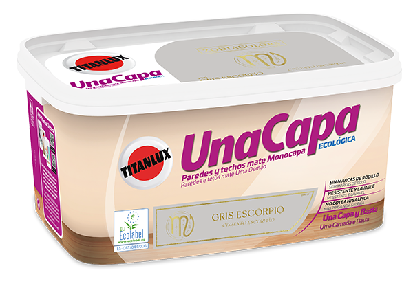 PINTURA PLAST 1 CAPA GRIS ESCORP 69731004 TITAN 4 L