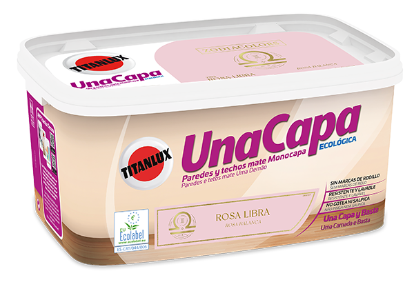 PINTURA PLAST 1 CAPA ROSA LIBRA 69730304 TITAN 4 L