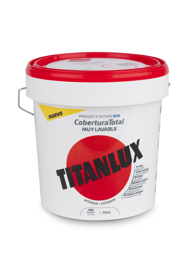PINTURA PLASTICA COBERTURA TOT 06T100005 TITAN 4 L