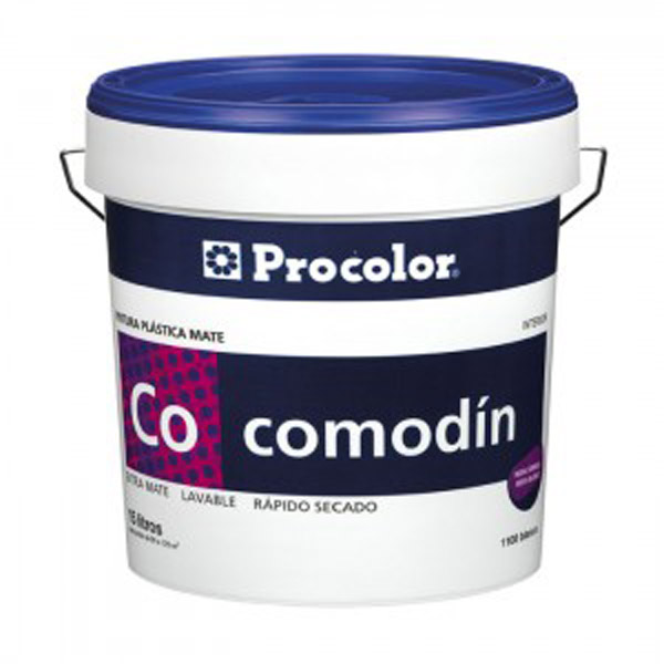 PINTURA PLASTICA MATE COMODIN 5058608 PROCOLOR 15 L