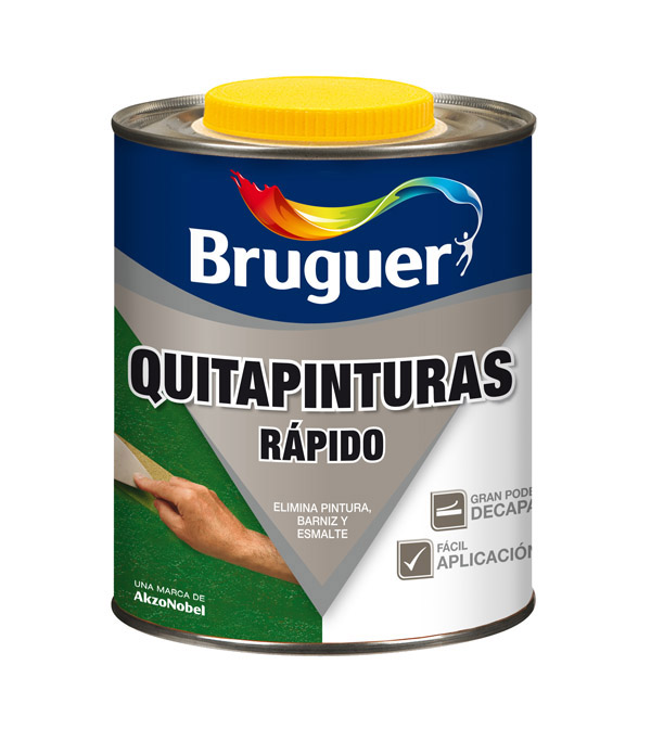 QUITAPINTURAS RAPIDO INCOLORO 5121893 BRUKIT 500 ML