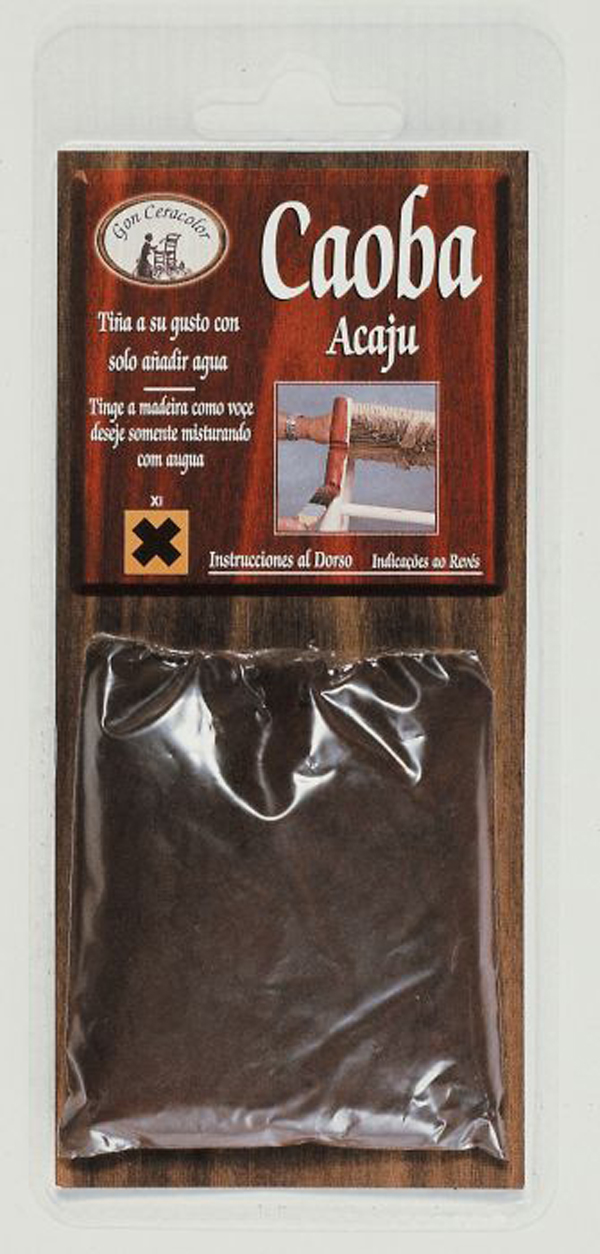 TINTE AL AGUA CAOBA  GON 125 ML