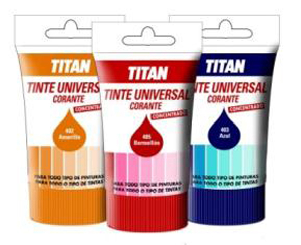 TINTE UNIVERSAL PARDO 89045650 TITAN 50 ML